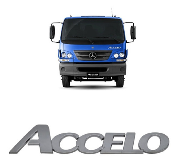 Emblema Accelo Apos 2012 Cromado 0