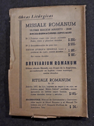 Catálogo Librería Editorial Santa Catalina Don Bosco 1951 1
