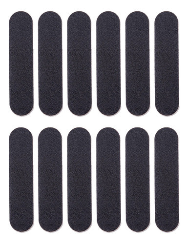 Pack X12 Lima Para Uñas Negra Lavable Chica De Cartera L911 0