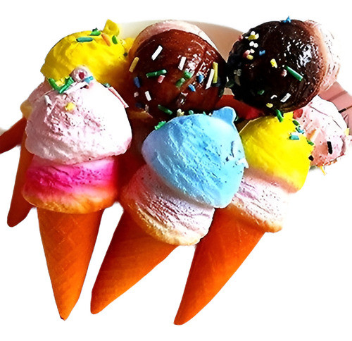 Lindo Celular Esquishy Encantos Kawaii Helado Con Sprinkls B 0