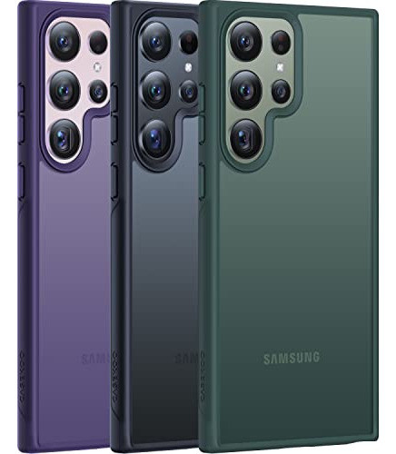 Carcasa Samsung Galaxy S23 Ultra Funda Protectora Case Verde 0
