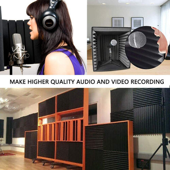 Ydhtdlhc - 52 Paneles Acusticos De Espuma De Estudio De 12 X 1