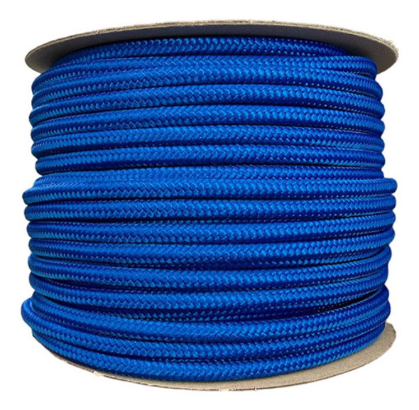 Soga Polipropileno Trenzada 12mm X 100 Metros Azul Francia 0