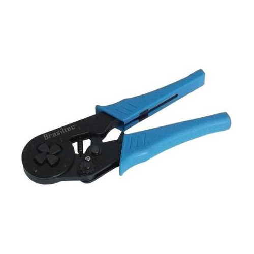 Kit C/7 Alicate De Prensar Terminal Tubular 0,25 A 10mm 0