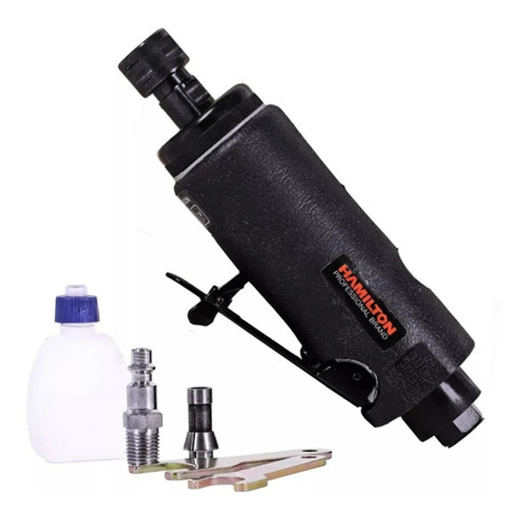 Amoladora Recta Neumatica Hamilt 1/4 Prof Matriceria Torno C 0