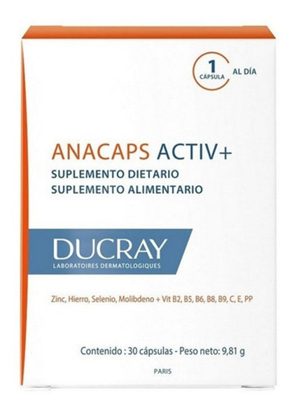 Ducray Anacaps Active X 30 0