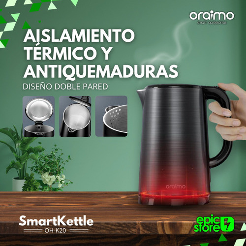 Jarra Eléctrica Oraimo Ohk20 1800w 1,7l 1