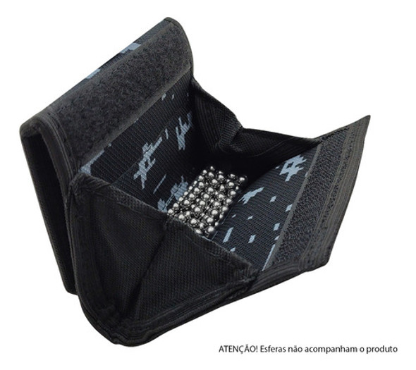 Baleiro Porta Munição De Cinto Tipo Pochete Bbs Urbano Cammo 1