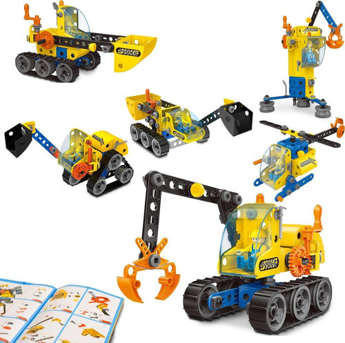Juego De Encatre 6 En 1 Para Niños 117 Pcs - Steam 0