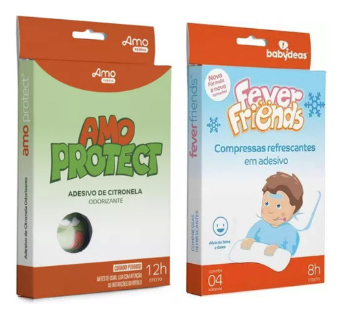Kit 4 Sai Mosquito Repelente E Compressas Alivio Febre Fever 0