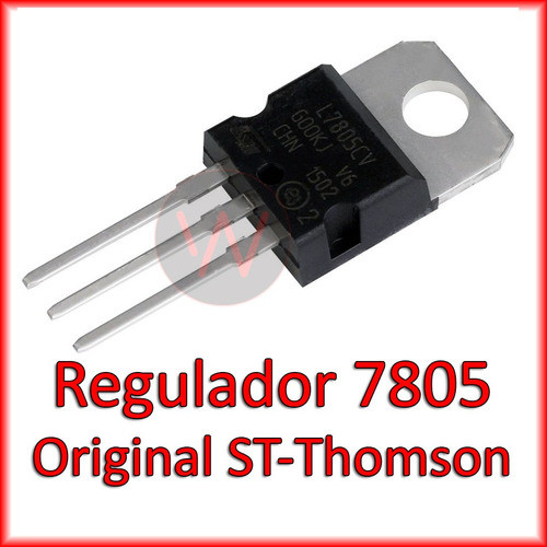 Regulador Positivo 7805cv L7805cv 7805 Cv 5v 1,5a 1