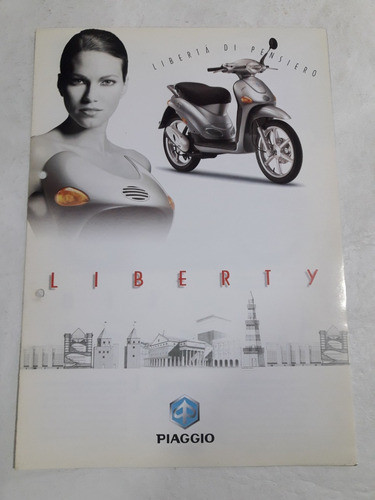 Folleto Piaggio Liberty Original Allsales 0