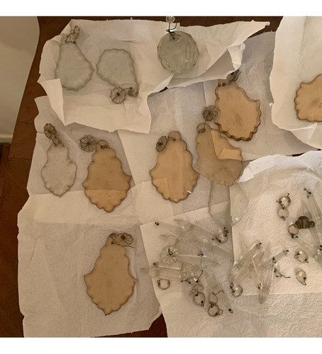 Caireles Para Araña De Cristal De Roca Tallados 0