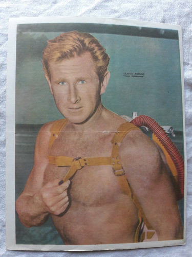 Poster De Revista Canal Tv - Lloyd Briggs - Caza Submarina 0