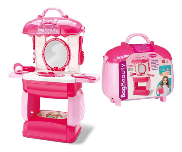Kit Camarim Maleta Penteadeira Bag Beauty Bolsinha 0