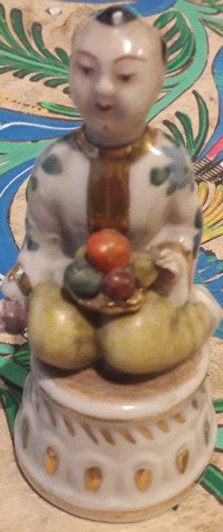 Porcelana China Personaje Imagen Chino 10 Cm 1