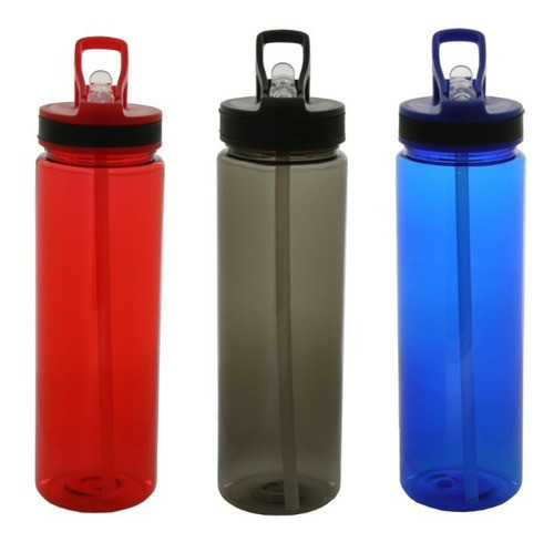 Botella Deportiva Caramañola Plastico Sports Colegio Agua 0