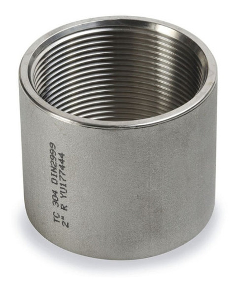 Cupla 4 Pulgada Acero Inoxidable 304 1