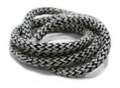 Cable Textil Decorativo Trefilight X Metro Arp. Y Negro Zz 0
