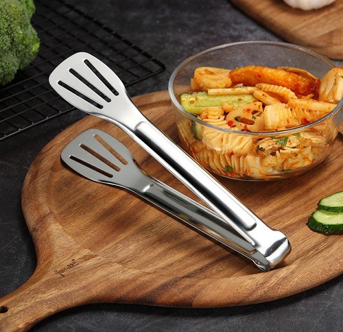Pinza De Cocina Multiuso En Acero Inoxidable 24cm Clicshop 1
