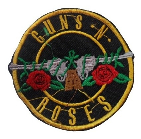 Parche Chico Bordado Guns N Roses Excelente Calidad 0