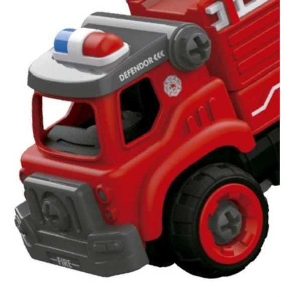 Diy Mini Camion De Rescate Para Armar Con Herramienta Ik0072 1