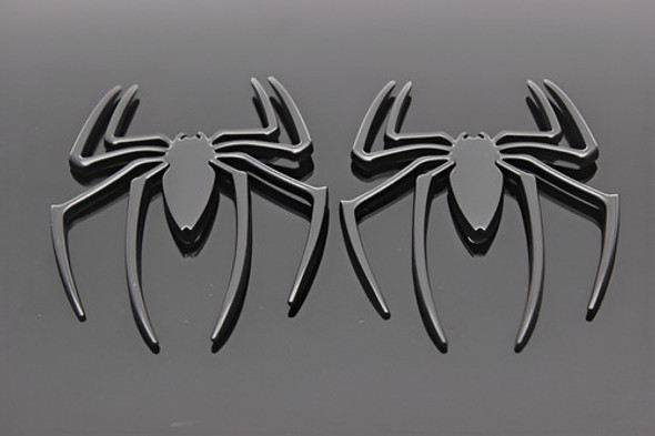 2pcs Spiderman Spide 3d Negro Coche Tanque Metal Emblema Ins 0 2pcs Spiderman Spide 3d Negro Coche Tanque Metal Emblema Ins 0