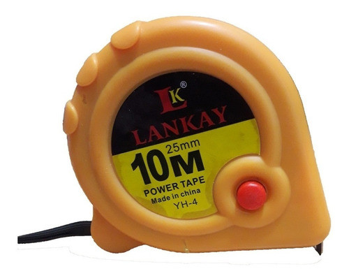 Cinta Metrica Lankay 10 Mts Fleje 25mm Freno Clip 1