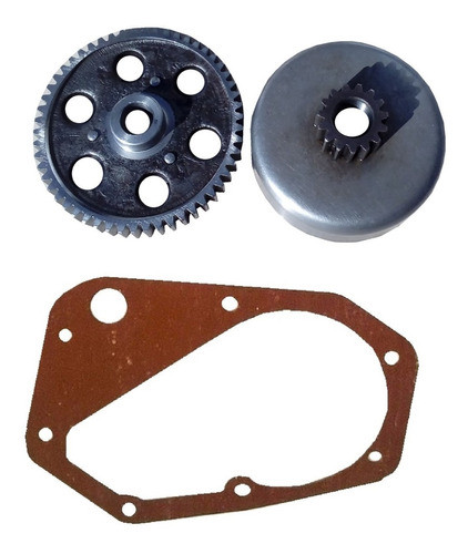 Zanella V3 Campana Embrague + Engranaje Acero Diente Recto 0