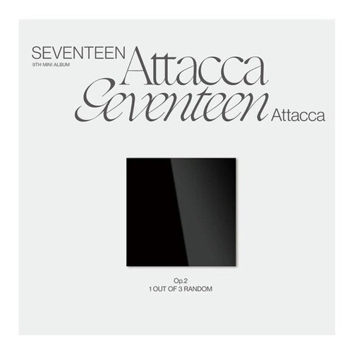 Seventeen Seventeen 9th Mini Album Attacca (op.2) Import Cd 0