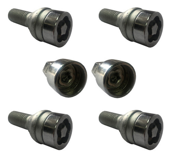 Seguro Rueda Antirobo 4 Bulones+seg 10 P/ Amarok 10/19 0