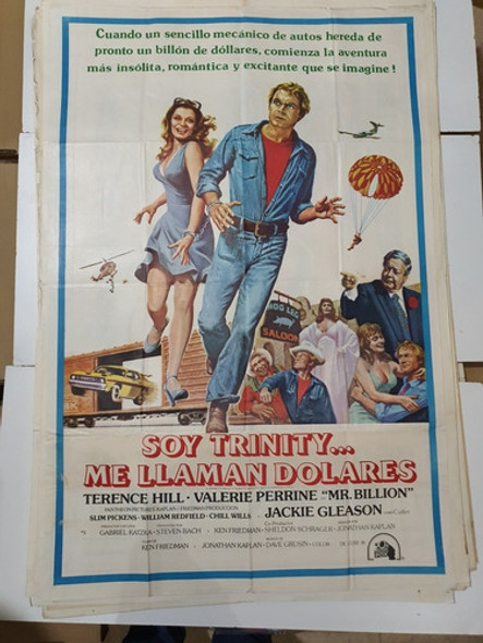 Afiche De Cine Original-soy Trinity Me Llaman Dolares-1761 0