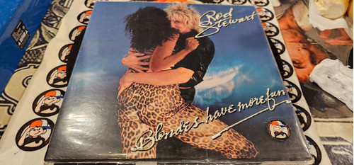 Rod Stewart Blondes Have More Fun Lp Vinilo Insert Sin Obi 0