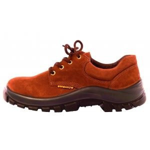 Zapato De Cuero Top Nobuck Marrón,pta.plástica,t34 Worksafe 0
