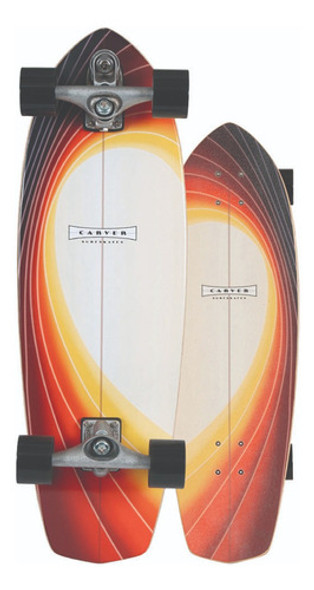 Carver C7 Glass Off 32  - Surf Skate Completo 0