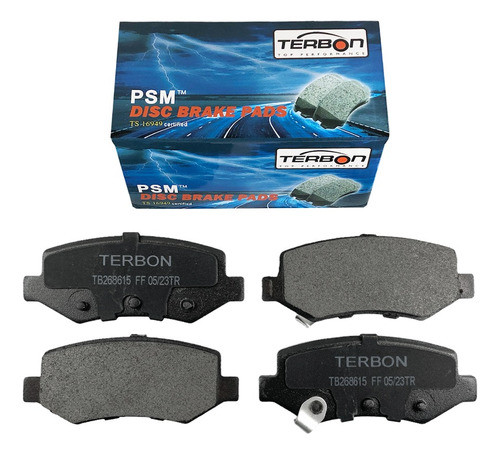 Pastillas Freno Terbon Chevrolet Captiva Trasera 2020 0