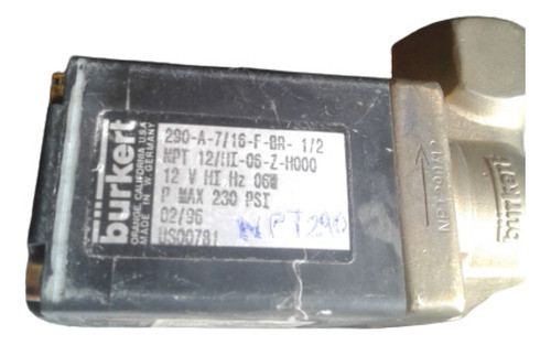 Repuesto Npt 12/hi-06-z-h000 Burkert 0
