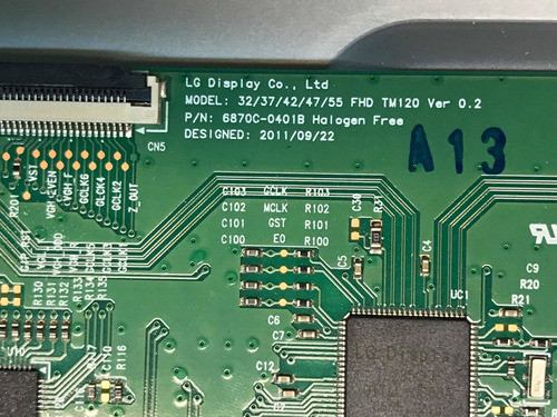 Placa T-con Philips 32pfl5007g 1