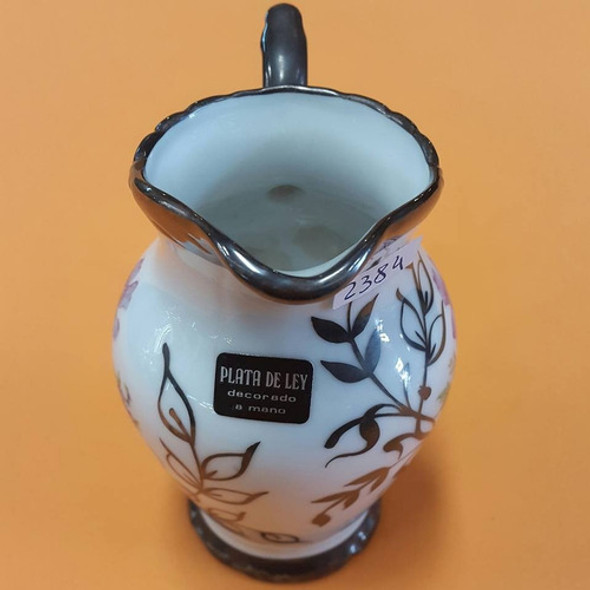Jarrita De Porcelana | Pintada A Mano | Floral 1