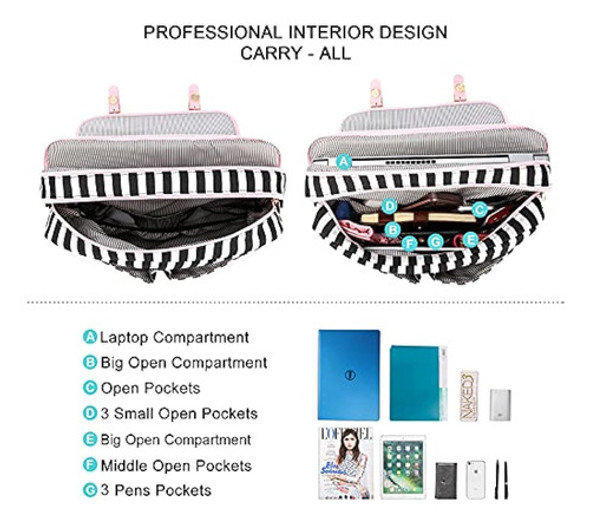 Lovevook Bolso Para Computadora Portátil Para Mujer, Gran Ca 1 Lovevook Bolso Para Computadora Portátil Para Mujer, Gran Ca 1