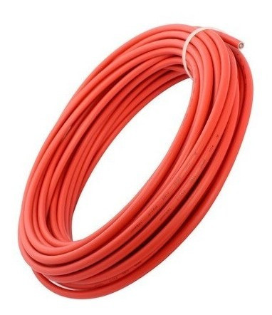 Cabo Fotovoltaico 4mm P/ Energia Solar 10m Vermelho 0
