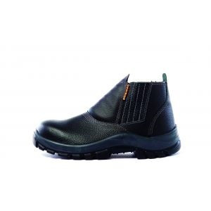 Botín Cu/negro,elastiz(s/cordones),pta.plást,t:43 Worksafe 0