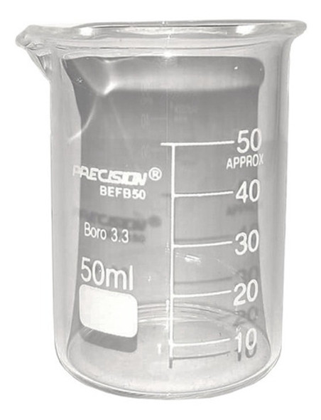 Copo Becker 50 Ml Forma Baixa (griffin) Boro 3.3 Graduado - 0