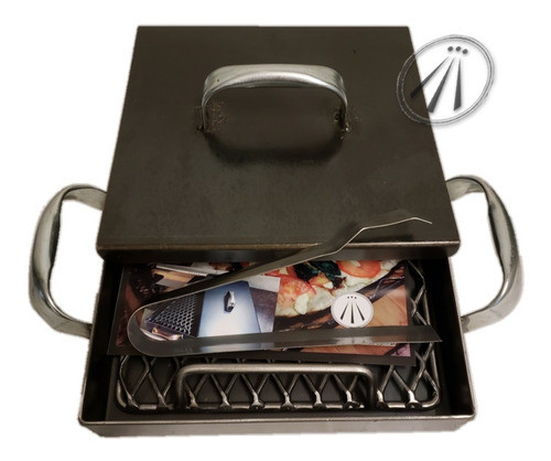 Set Kit Pizzero Bifera 1 Hornalla + Parrilla + Tapa + Pinza 0