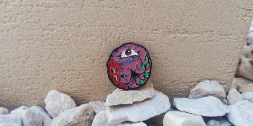 Pin Madballs 80s Fist Face #funkonauta Cromy 0