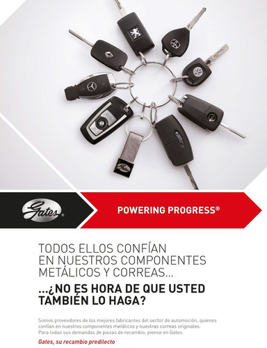 Correa Dentada En V Gates 17x1956 1