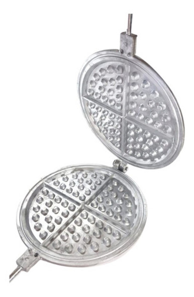 Waflera De Fundición Para Hornalla De Aluminio Reforzado 1