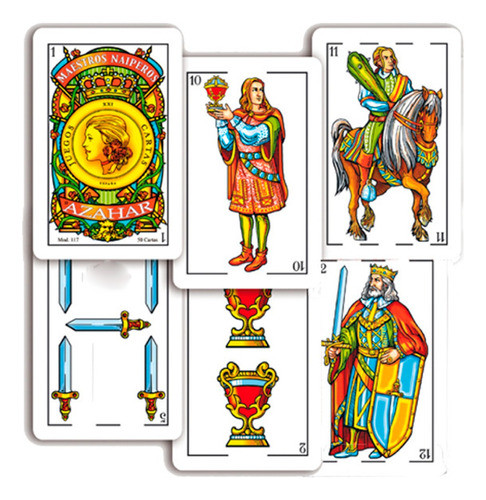 Mazo De Cartas Españolas Caja X12 1