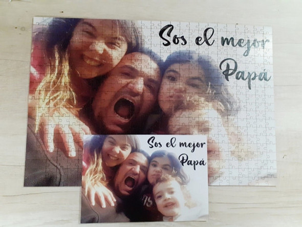 Puzzle Rompecabezas Personalizado Con Caja 46x30 500 Piezas 0