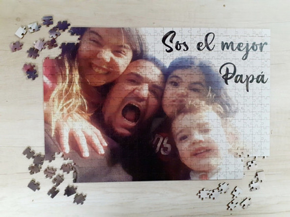 Puzzle Rompecabezas Personalizado Con Caja 46x30 500 Piezas 1